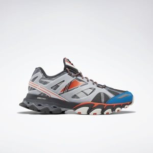 Reebok DMX Trail Shadow Turnschuhe Herren - Grau/Orange - DE 623-EMZ